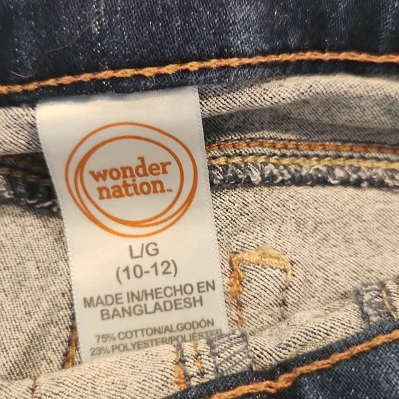 6 pairs of size ten girls jeans EUC - Picture 2 of 7